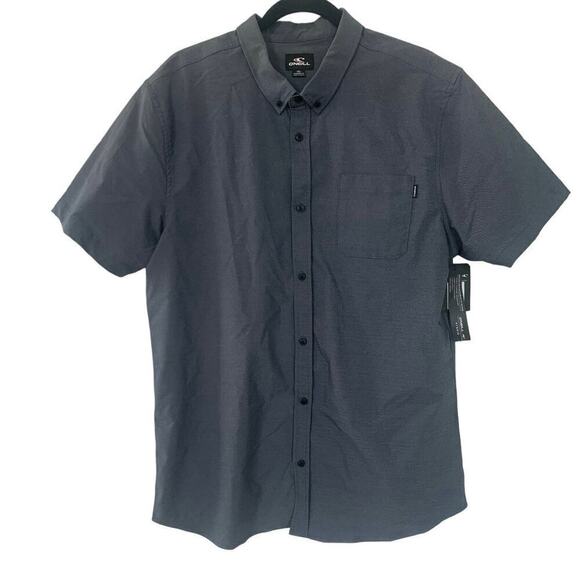 NWT Men's ONEILL Stockton Hybrid Short Sleeve Shirt - Picture 2 of 7